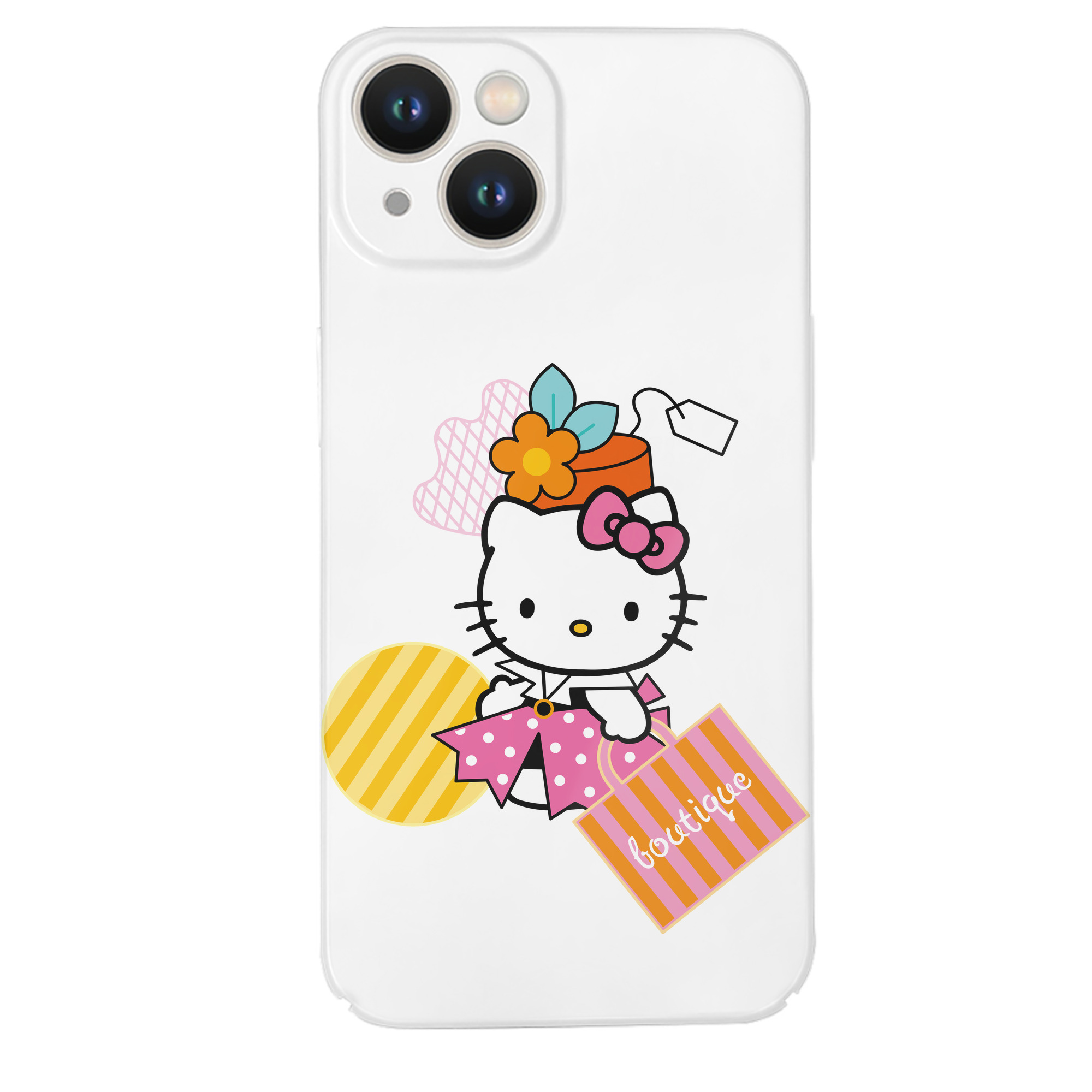 （画像用） Hello Kitty ハローキティ 【iPhone 14シリーズ対応】ハードケース